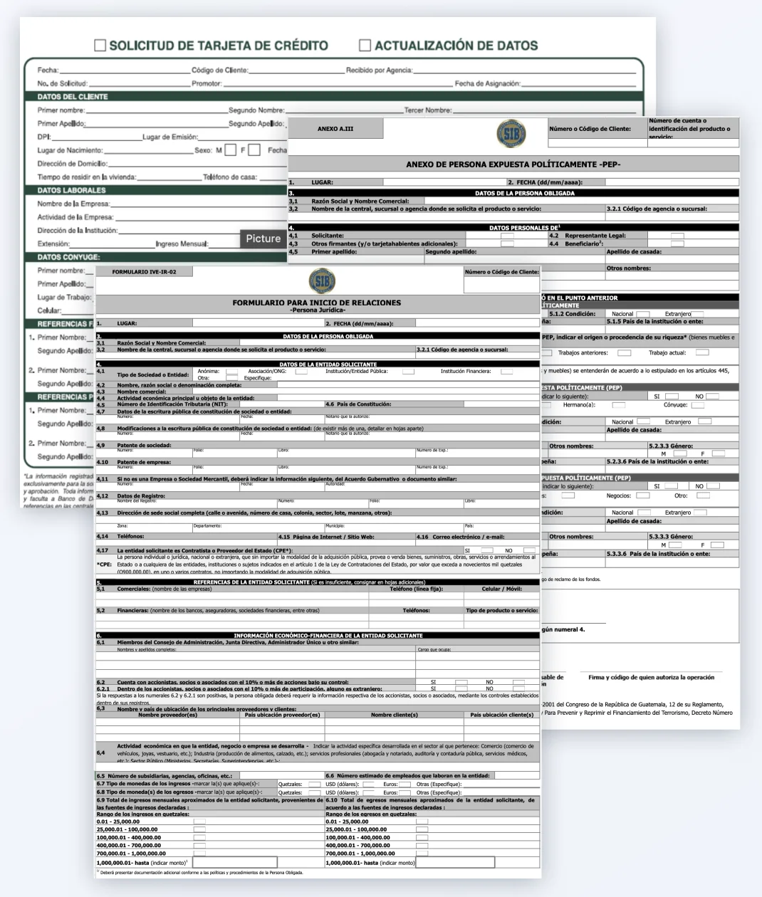 Regulatory forms the digital flows had to cover