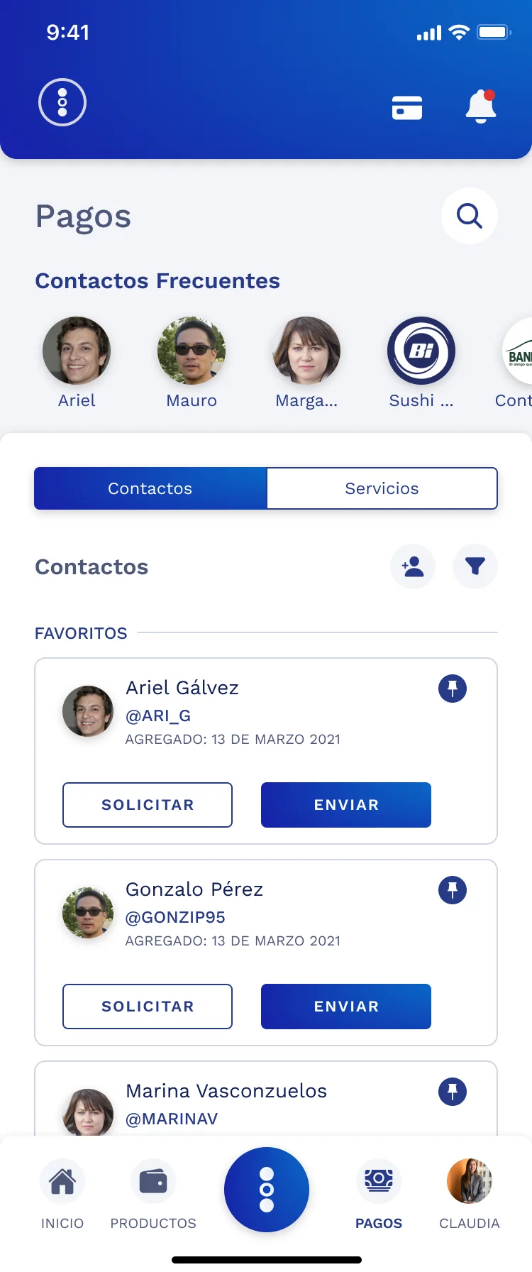 Bowpi Nova wallet screen 5