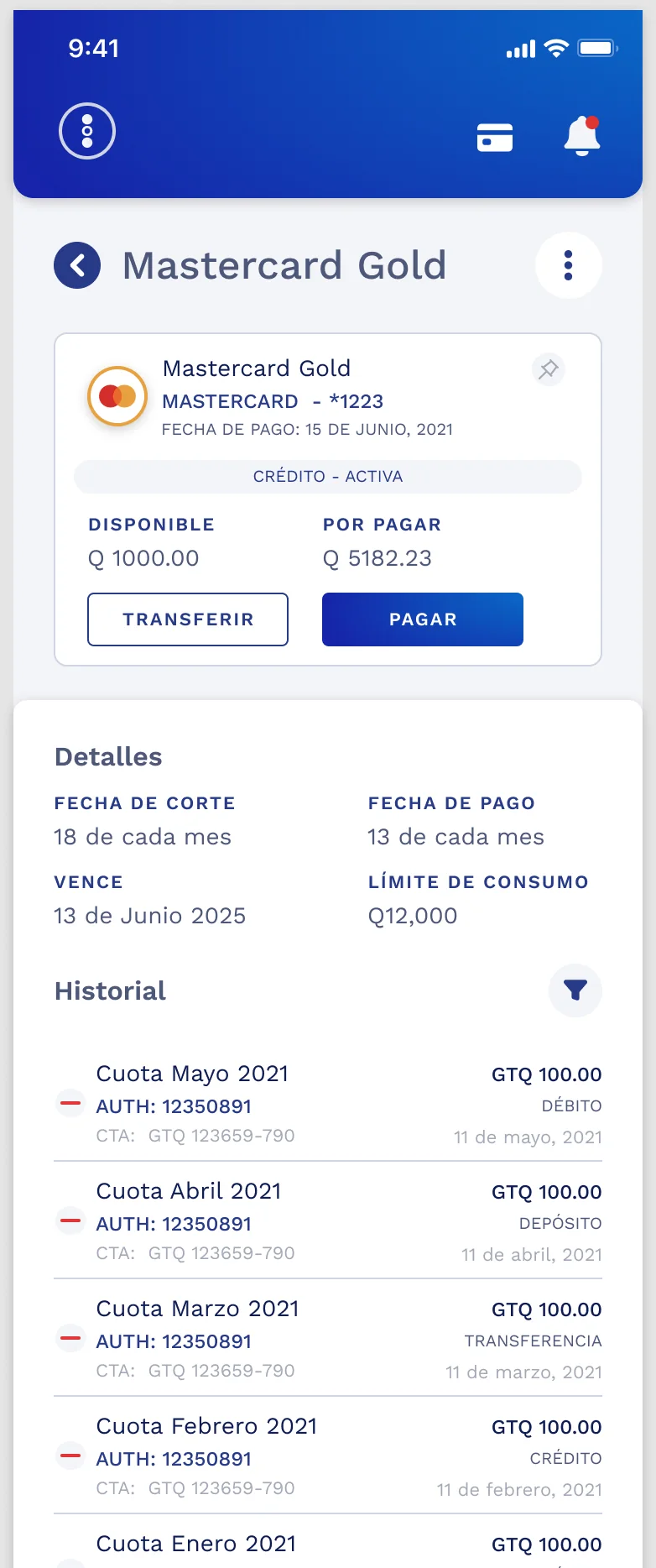 Bowpi Nova wallet screen 2